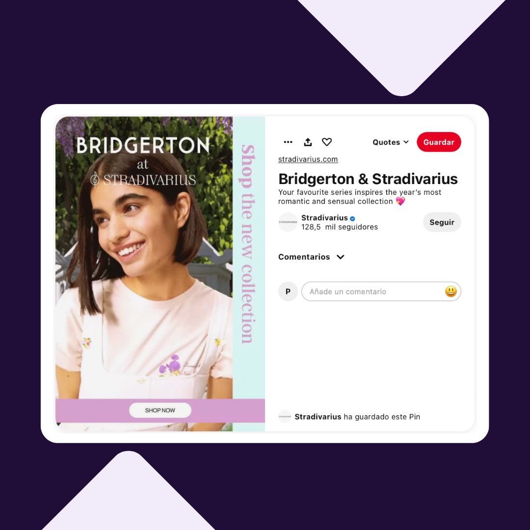 brigerton at stradivarius