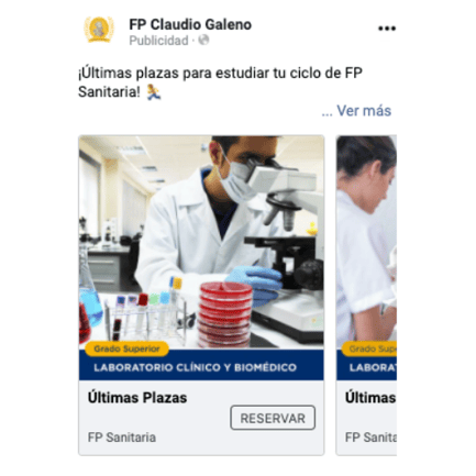 FP Claudio Galeno Facebook Ad