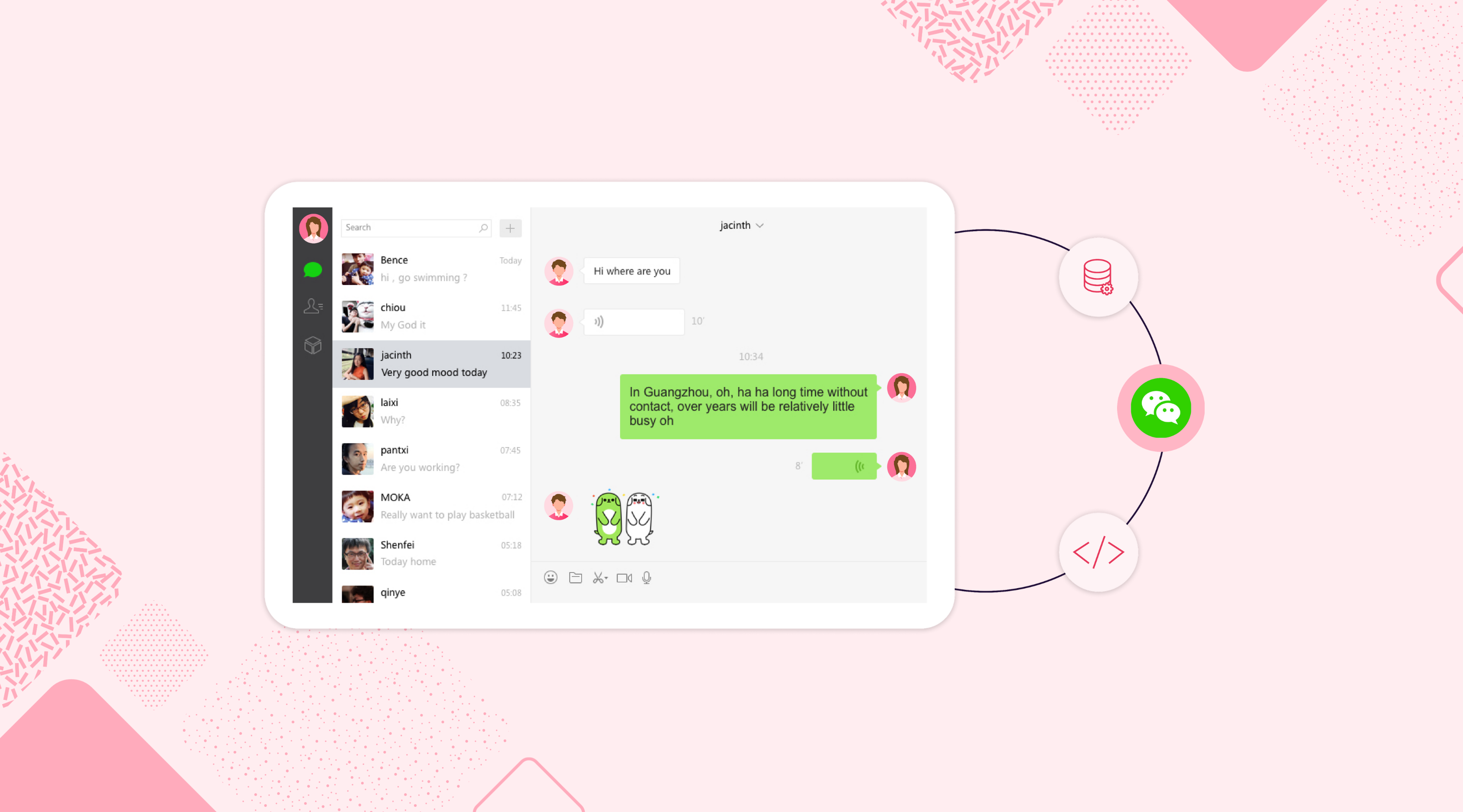 Pixel WeChat