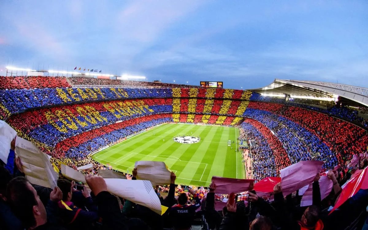 Estadio Camp Nou del FC Barcelona