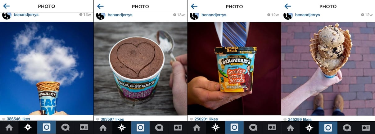 Instagram advertising examples