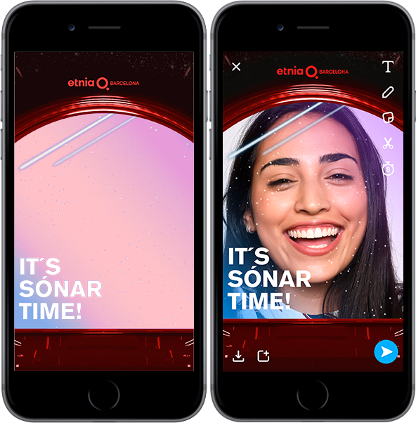 It's Sonar Time by Etnia Barcelona at Snapchat