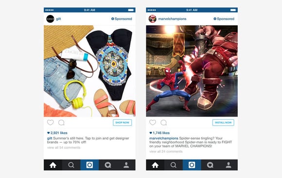 instagram advertising retail examples