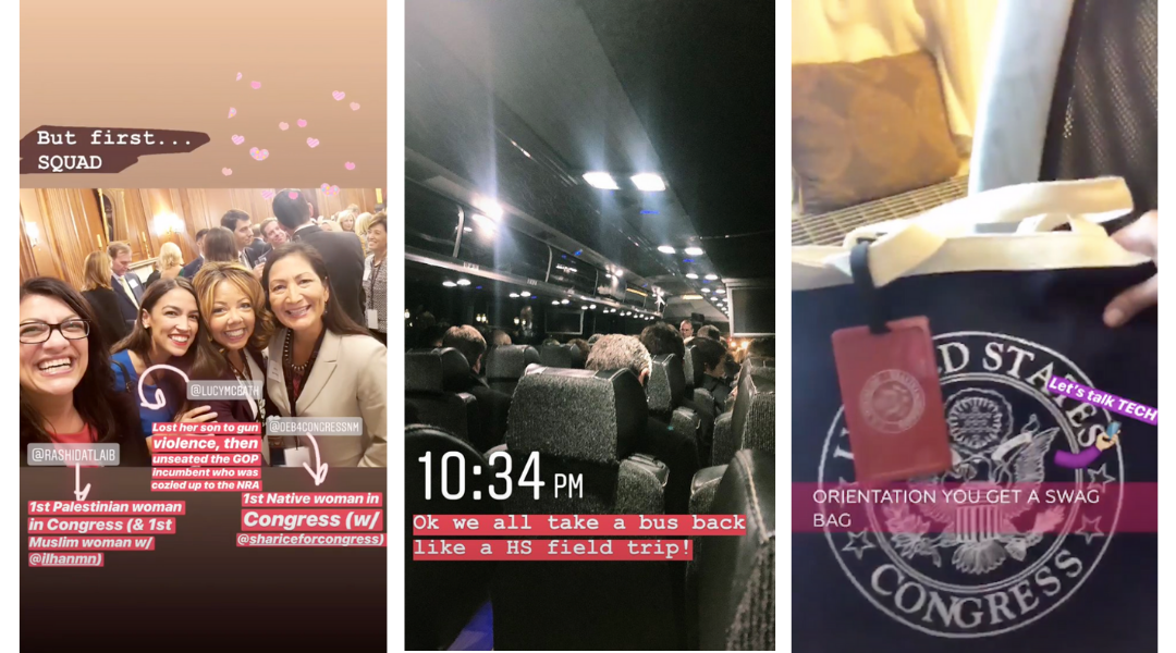 ocasio-cortez instagram stories