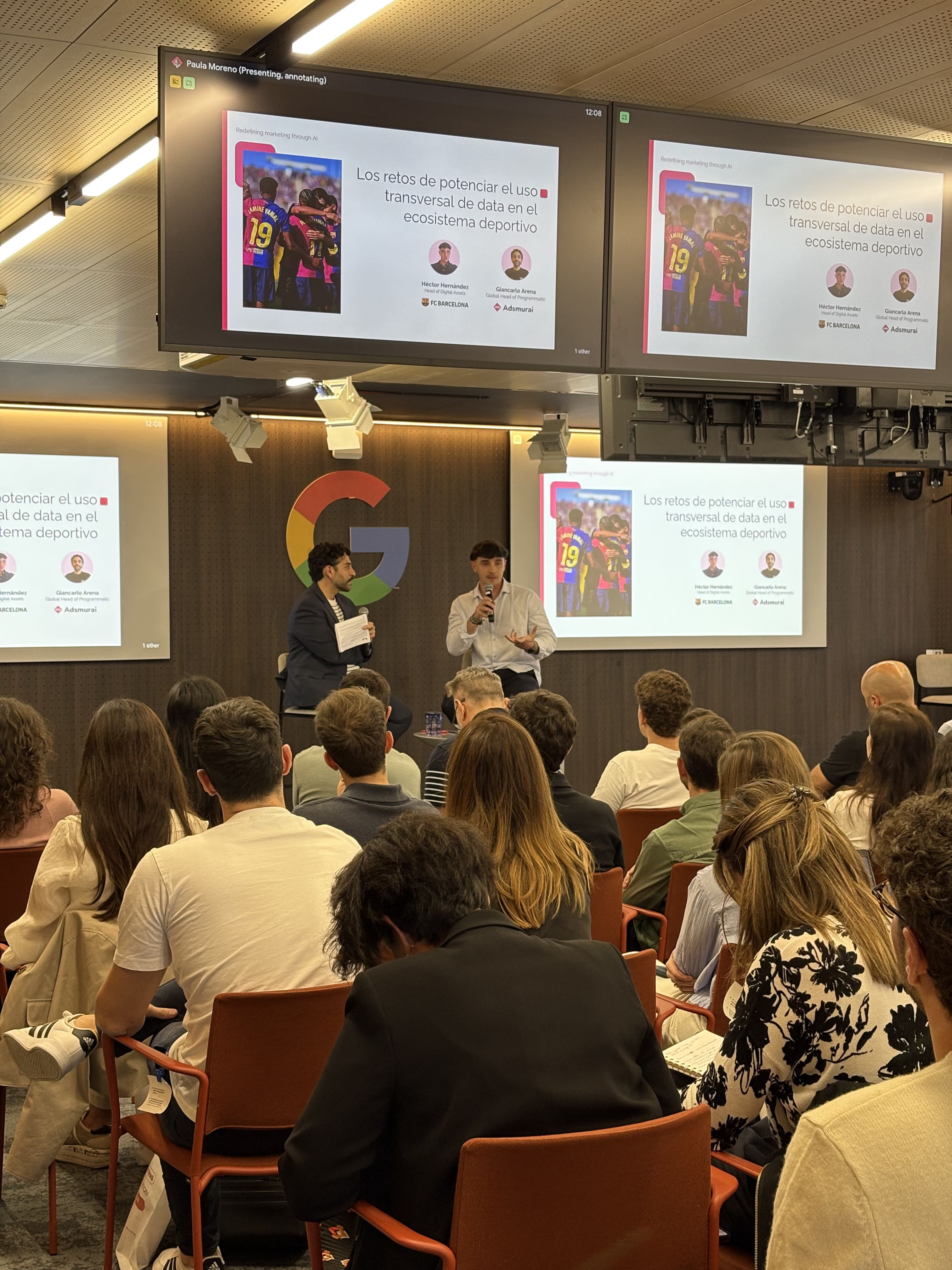 Networking en el evento de Adsmurai y Google en Madrid