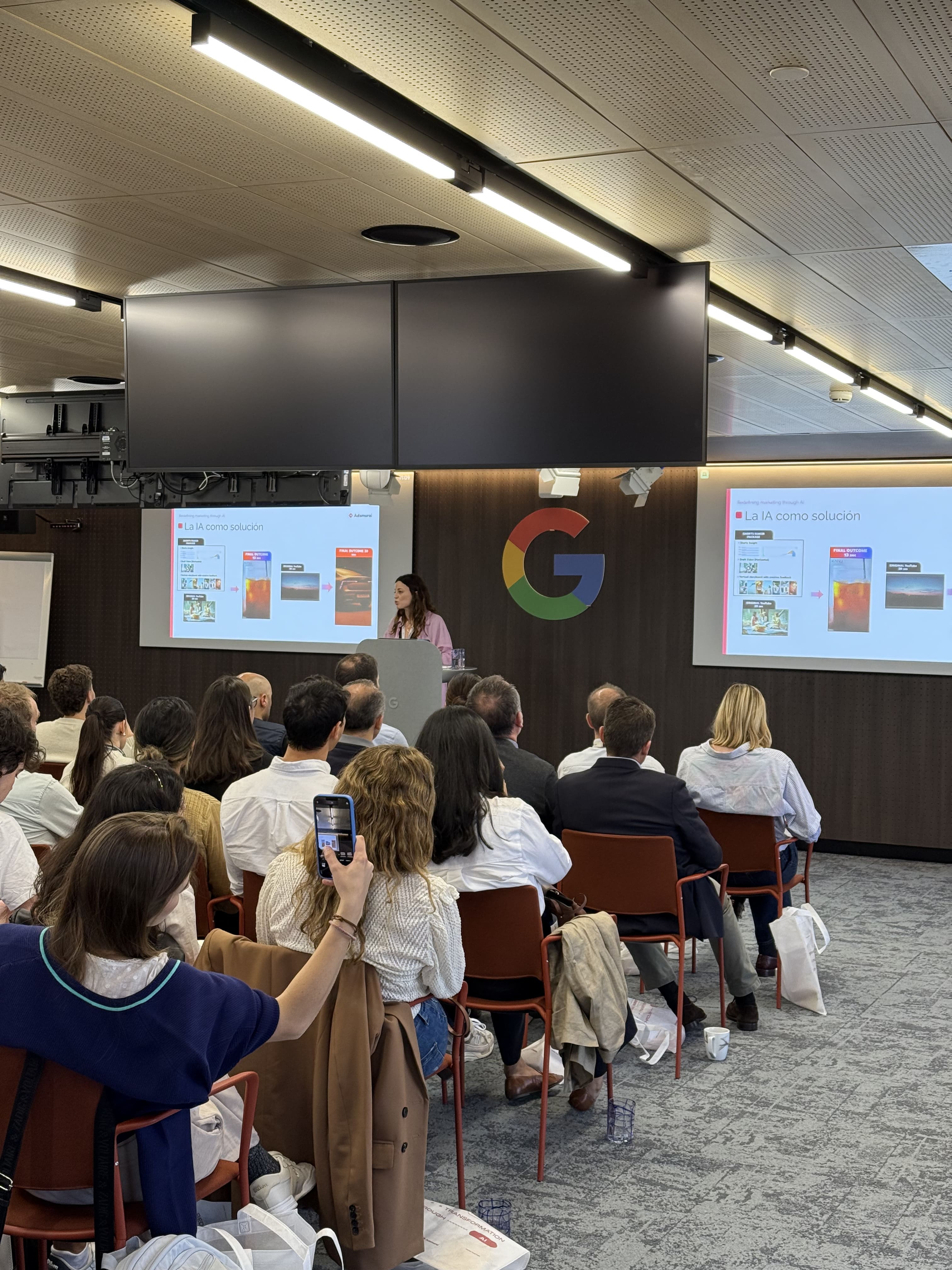 Asistentes al encuentro de Adsmurai y Google en Madrid