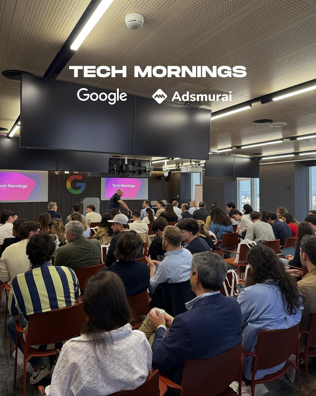 Tech Morning con Google organizado por Adsmurai sobre innovación y marketing digital