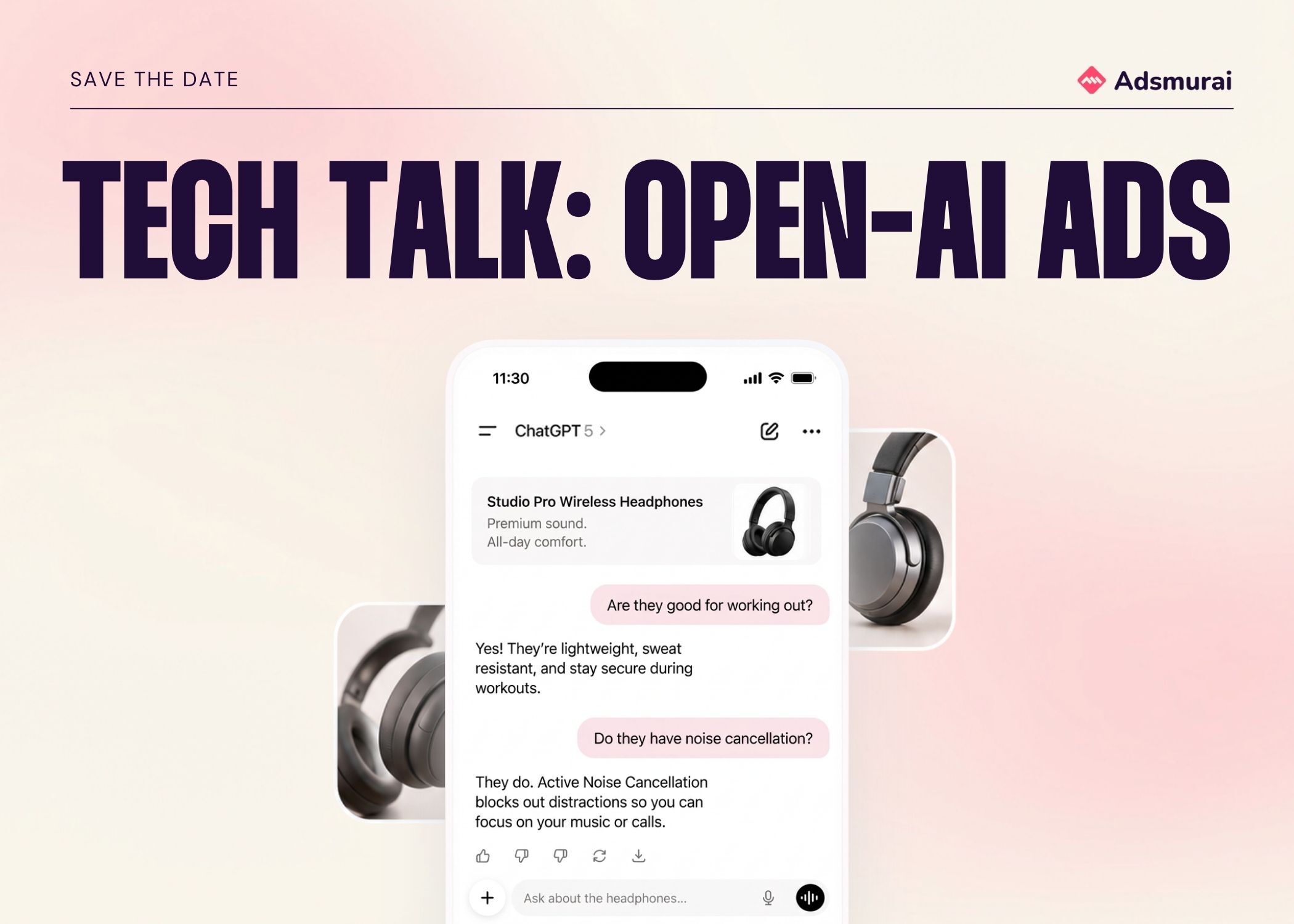 Executive Tech Breakfast OpenAI Ads in Madrid