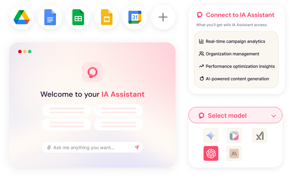 Workspace productivity integrations for Kata AI agents