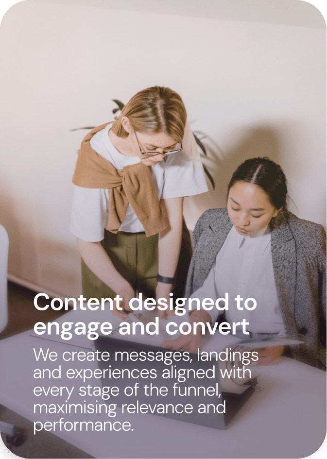 Content designed to convert