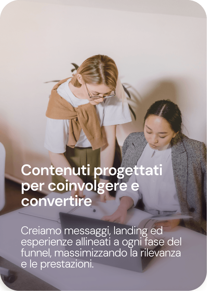 Contenuti pensati per convertire