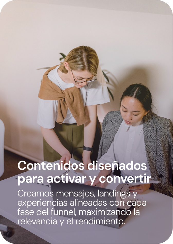 Contenidos diseñados para convertir